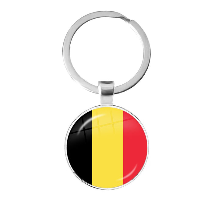 Porte-clés drapeau Belgique