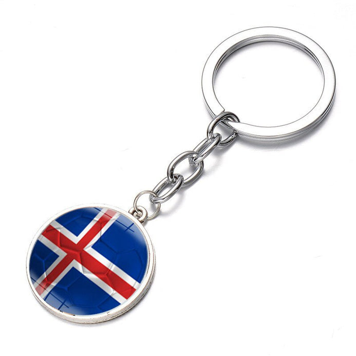 Porte-clés drapeau Islande
