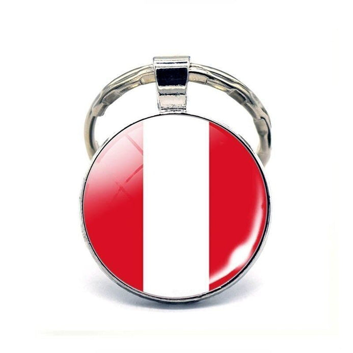Porte-clés drapeau Pérou