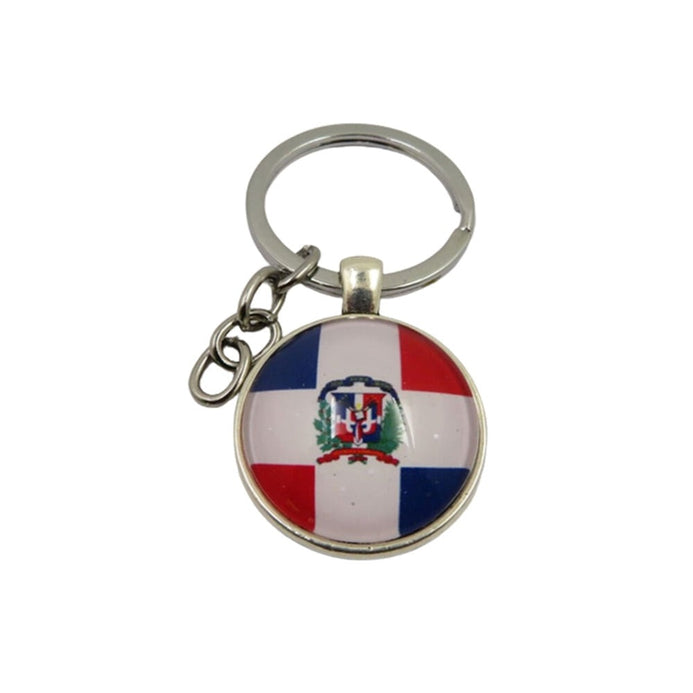 Porte-clés drapeau République Dominicaine