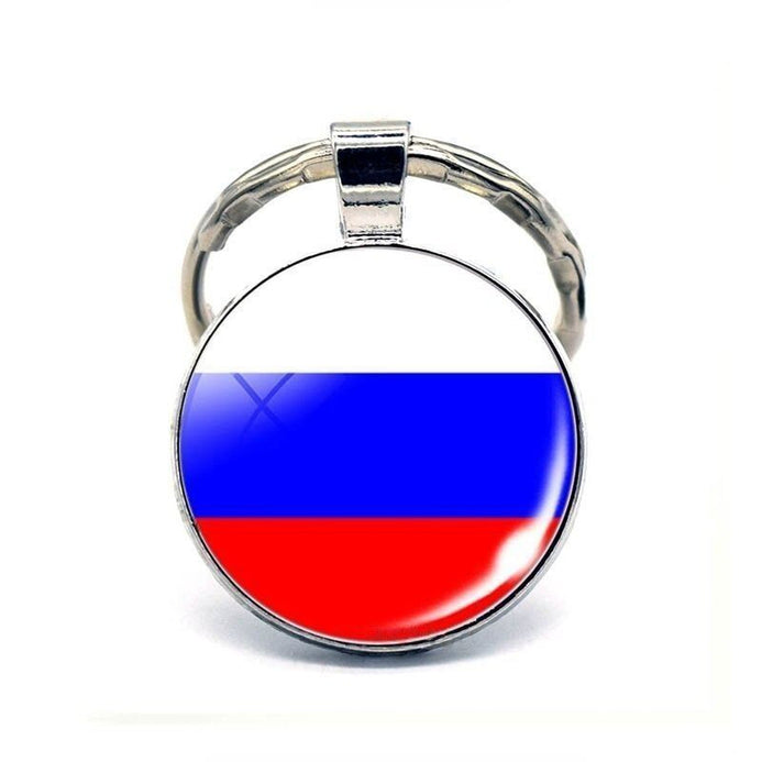 Porte-clés drapeau Russie