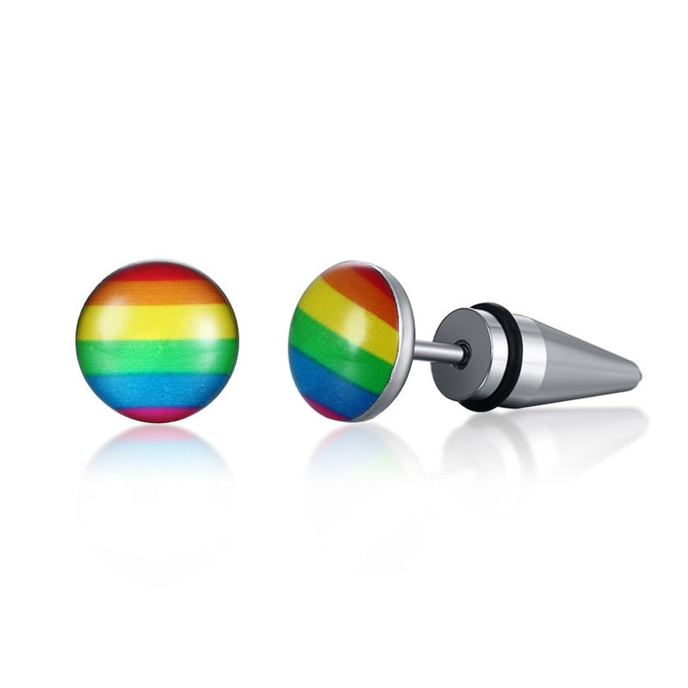 Piercings drapeau LGBT