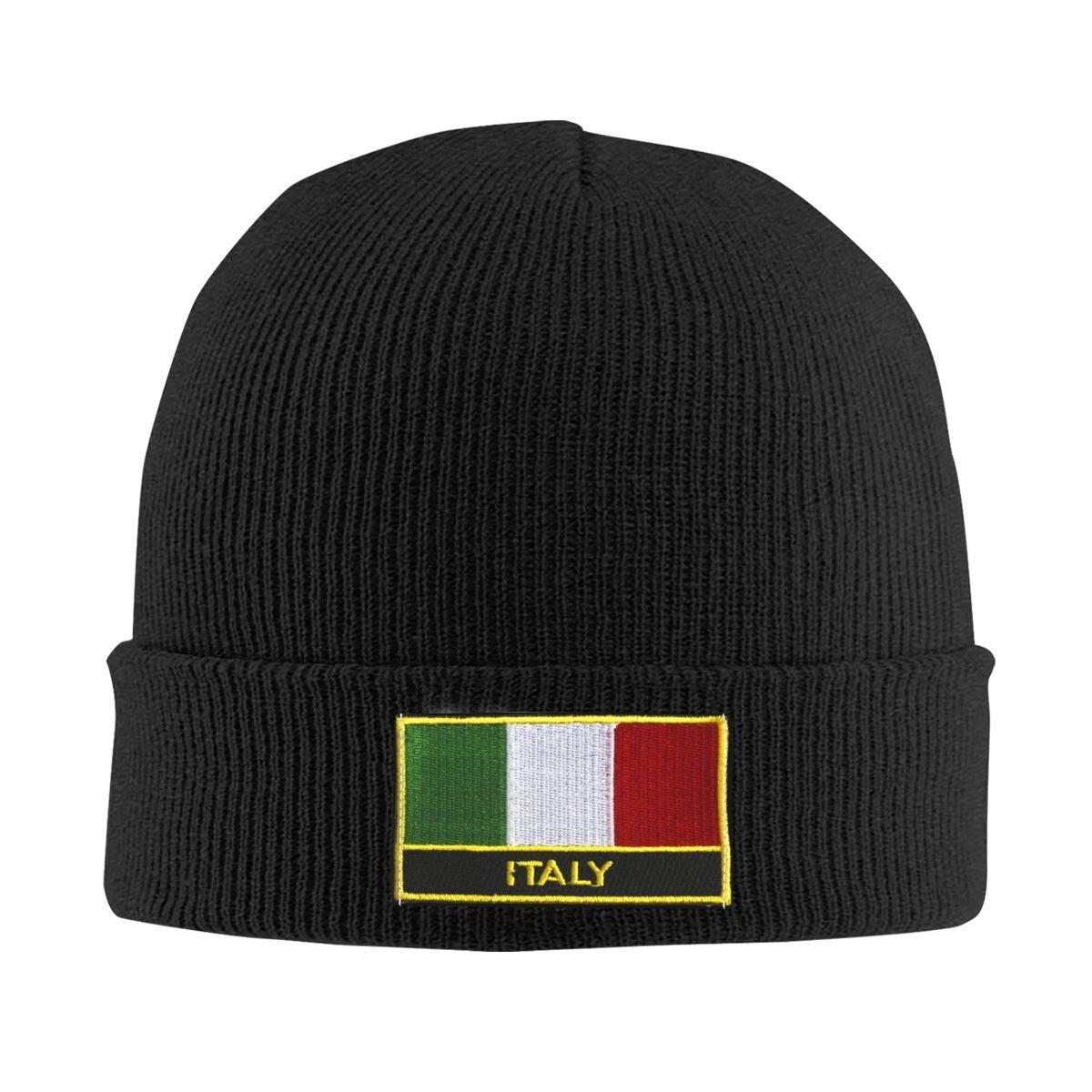 Bonnet De Travail Drapeau Italien - Velours Respirant - Réglable - Pour Cuisine, Spa, Hôpital - Taille Unique