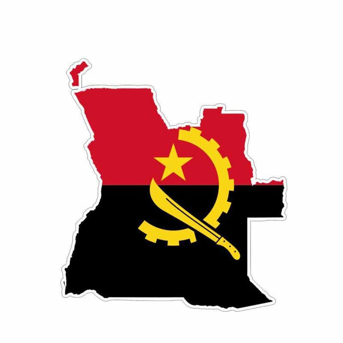 Sticker drapeau Angola