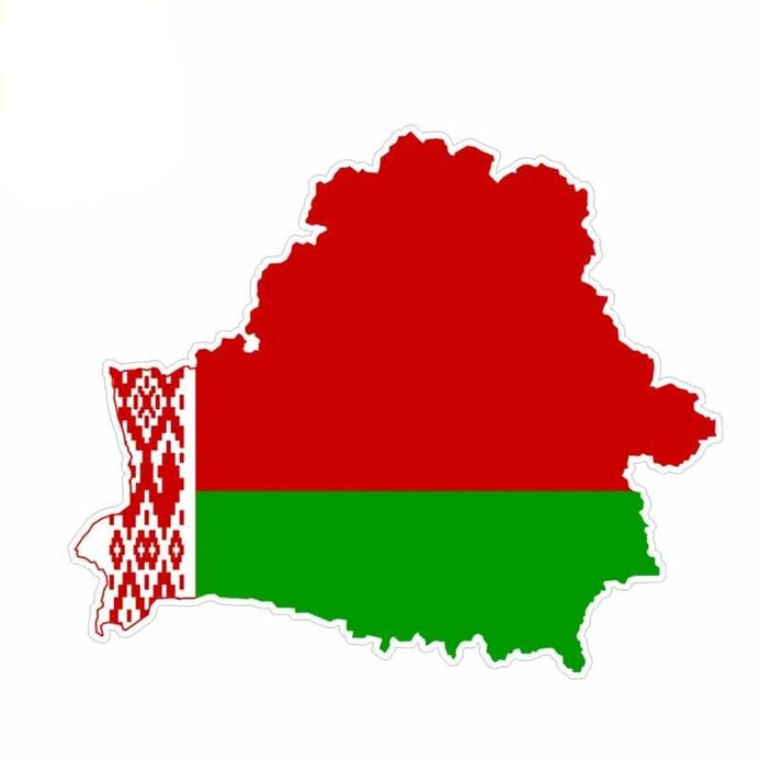 Sticker drapeau Biélorussie