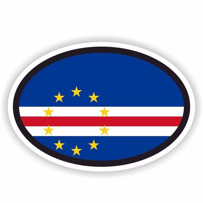 Sticker drapeau Cap-Vert