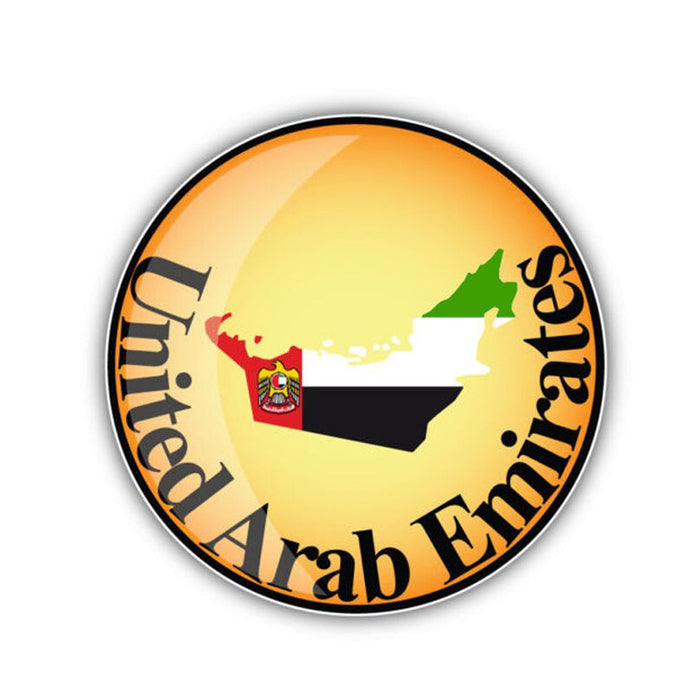 Sticker drapeau Emirats Arabes Unis
