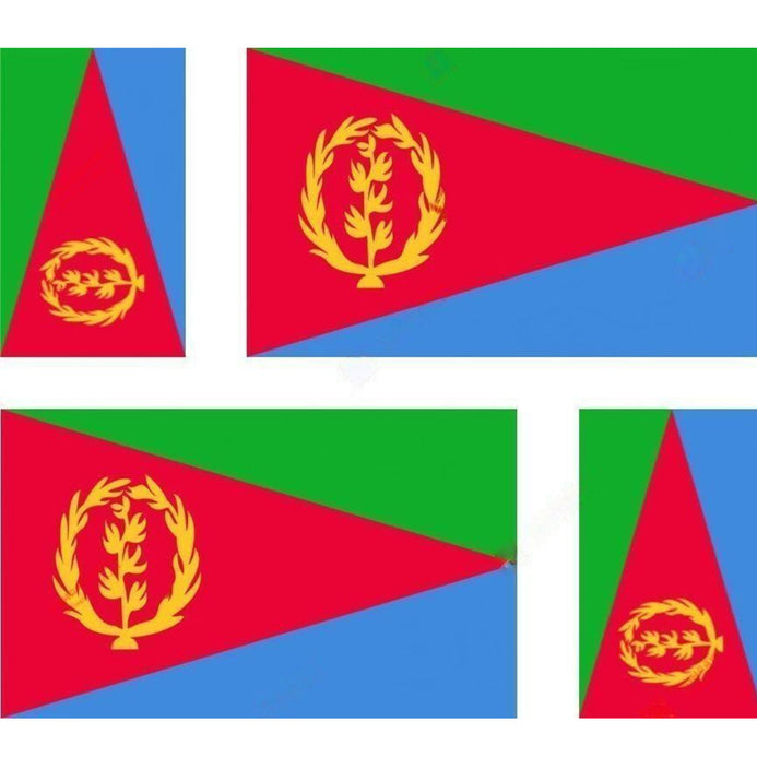 Sticker drapeau Érythrée