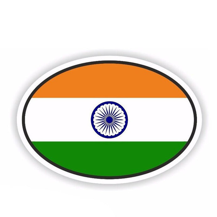 Sticker drapeau Inde