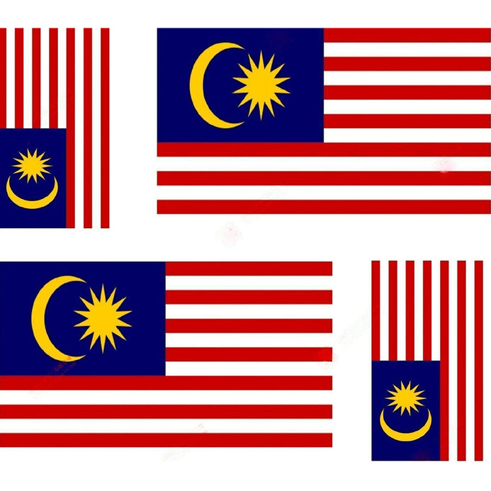 Sticker drapeau Malaisie