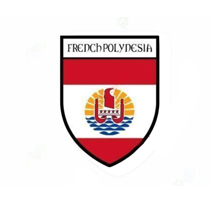 Sticker drapeau Polynésie française