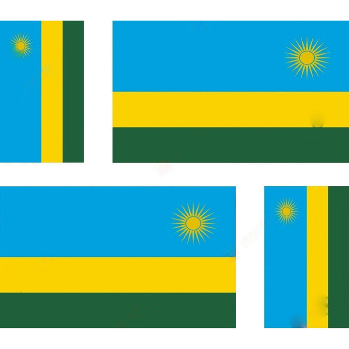 Sticker drapeau Rwanda