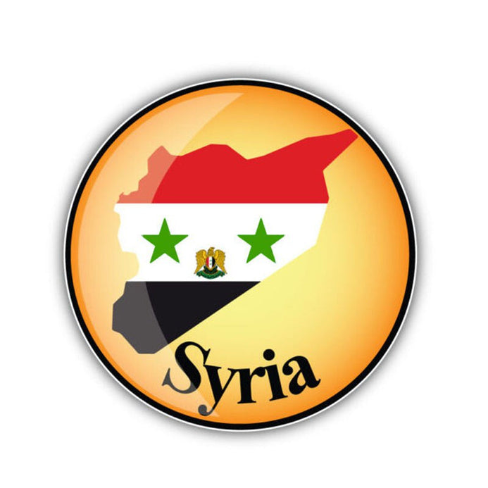 Sticker drapeau Syrie