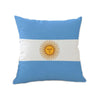 Taie d'oreiller drapeau Argentine