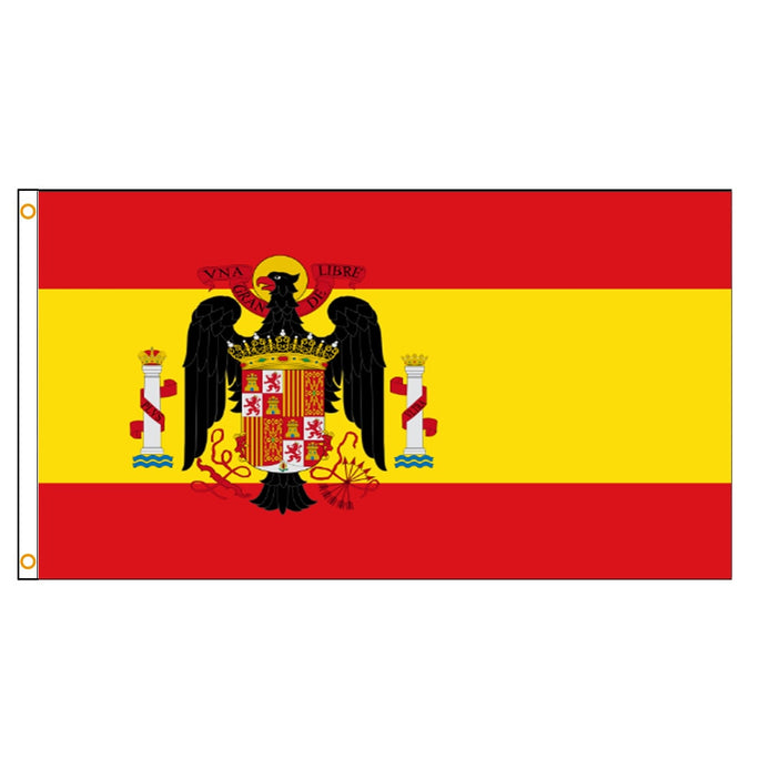 Drapeau Espagne aigle