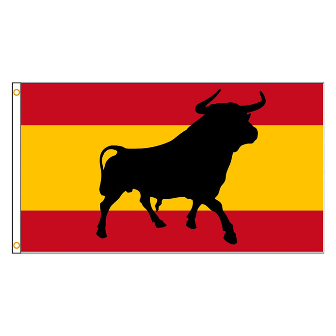 Drapeau Espagne taureau
