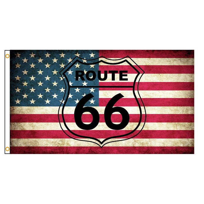 Drapeau États-Unis route 66